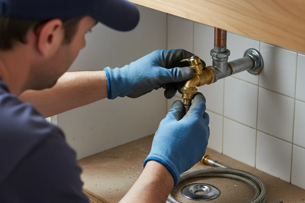 Shutoff valve and fitting work during Repiping in Windsor